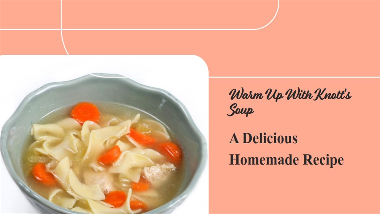 Knott's Chicken Noodle Soup Recipe